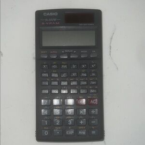 Casio FX-300W Scientific Calculator - Gray and Red